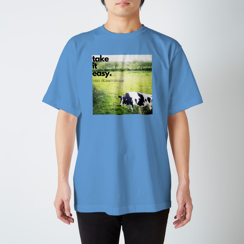7IRO GLAMOUROUSのtake it easy.ミムちゃんTシャツ Regular Fit T-Shirt