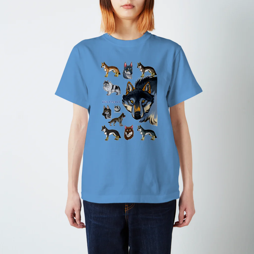 工房斑狼のWOLFDOGS スタンダードTシャツ