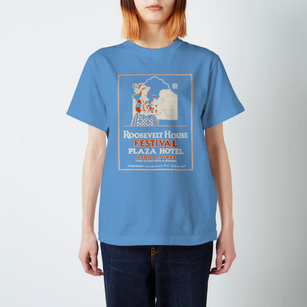 old world worksのROOSEVELT HOUSE FESTIVAL スタンダードTシャツ