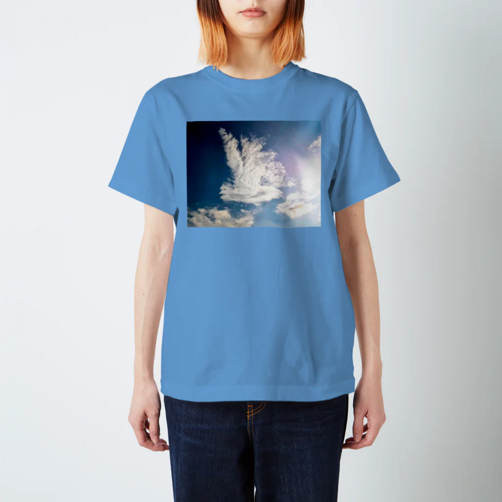 錆猫の館の純白の鳳凰 Regular Fit T-Shirt