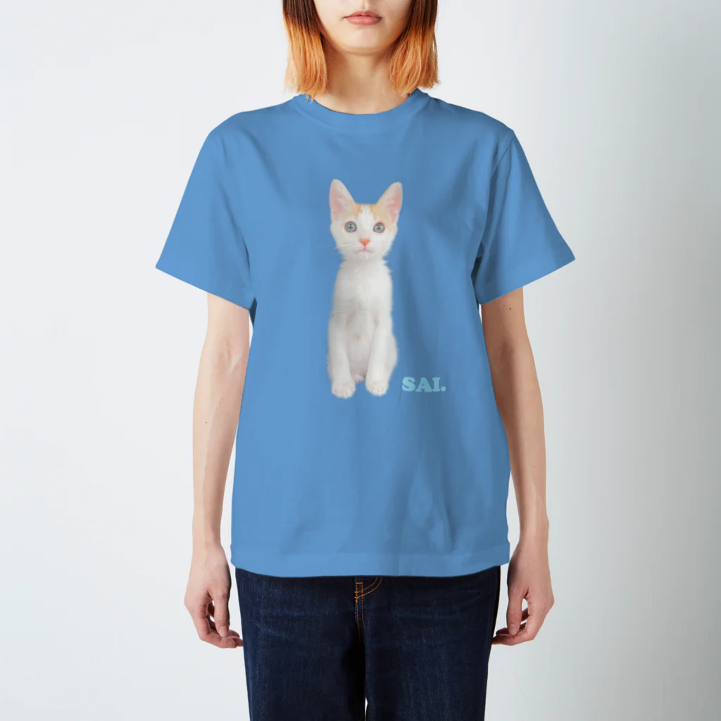 ねこねこにゃーの子猫のSAIちゃん スタンダードTシャツ