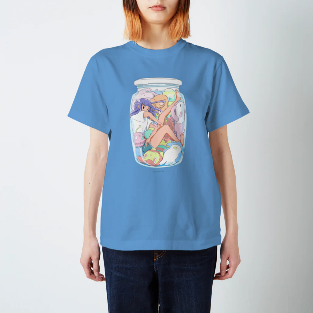 あざらしはうすの＜あまえび作品＞かわいい漬け Regular Fit T-Shirt