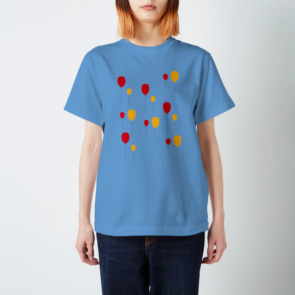 nhiskinnyのblue スタンダードTシャツ