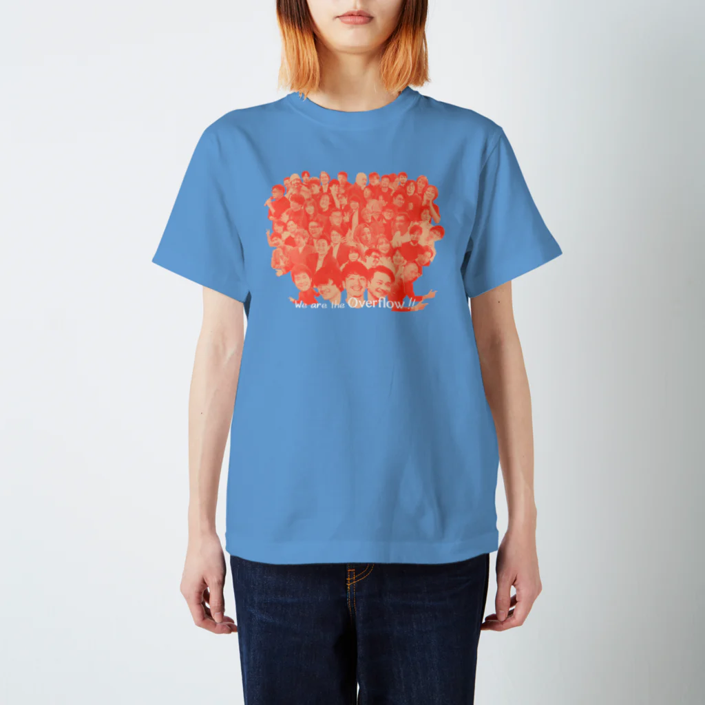 overflow_incのoverflow 6th Anniversary (Orange) スタンダードTシャツ