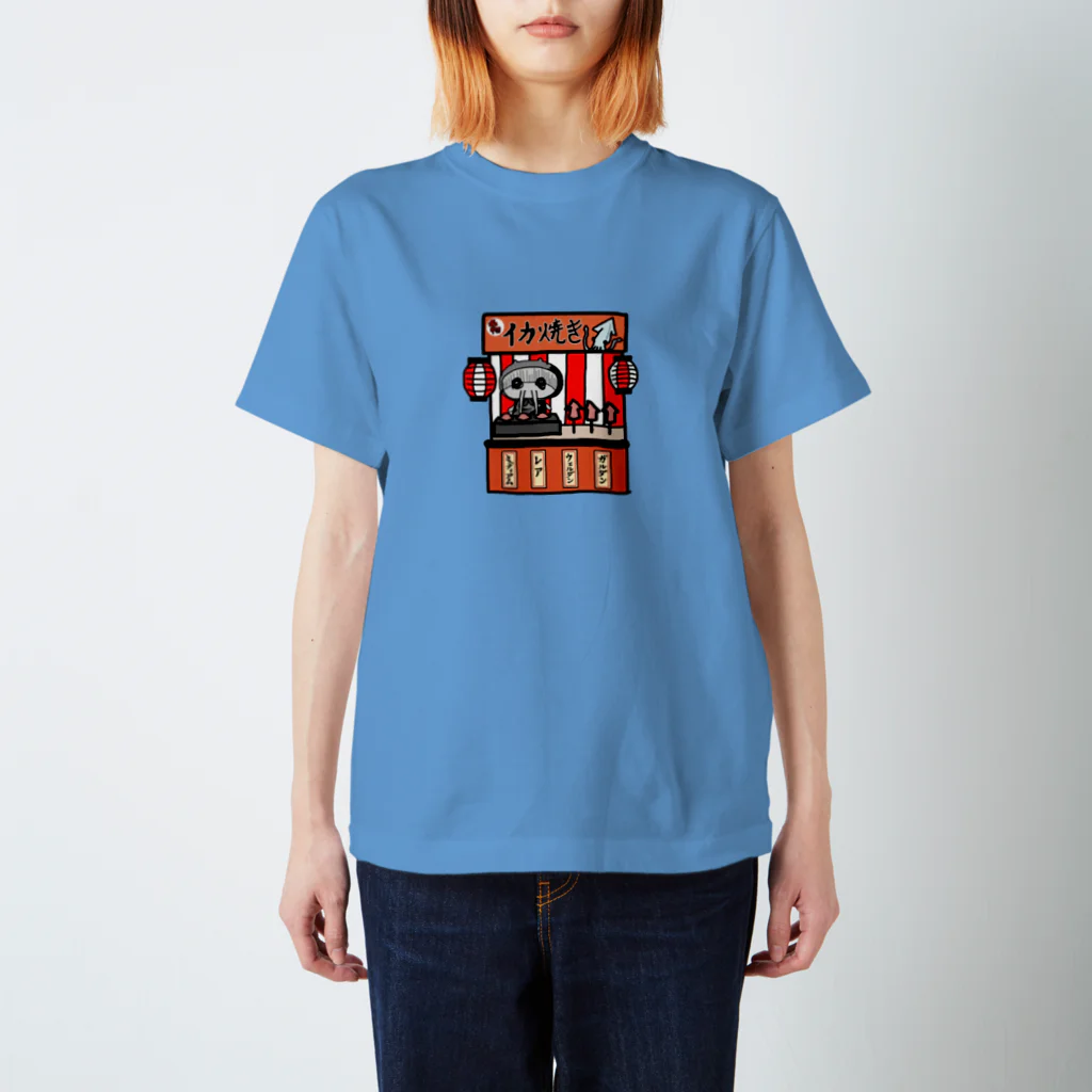 ことり屋のイカ焼き屋台 スタンダードTシャツ