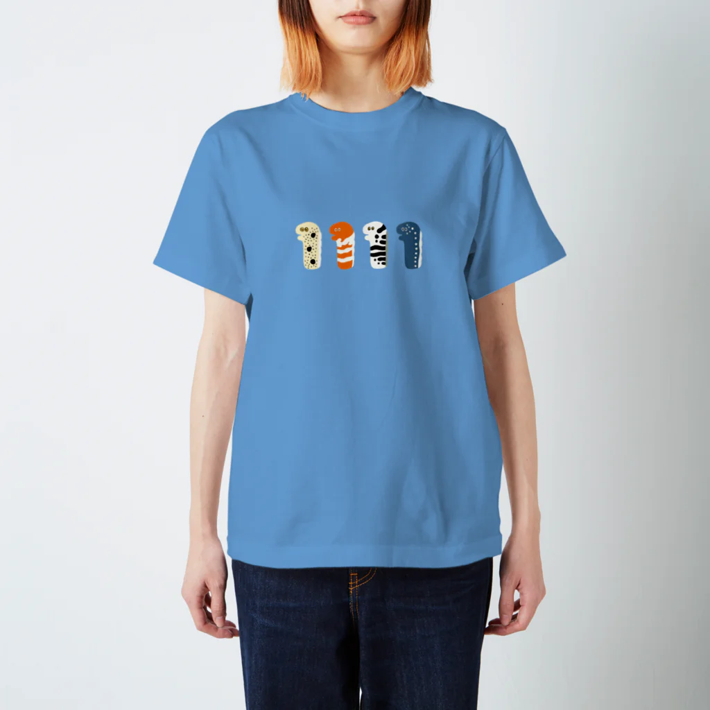 すずの木洋品店のチンアナゴとゆかいな仲間たち スタンダードTシャツ