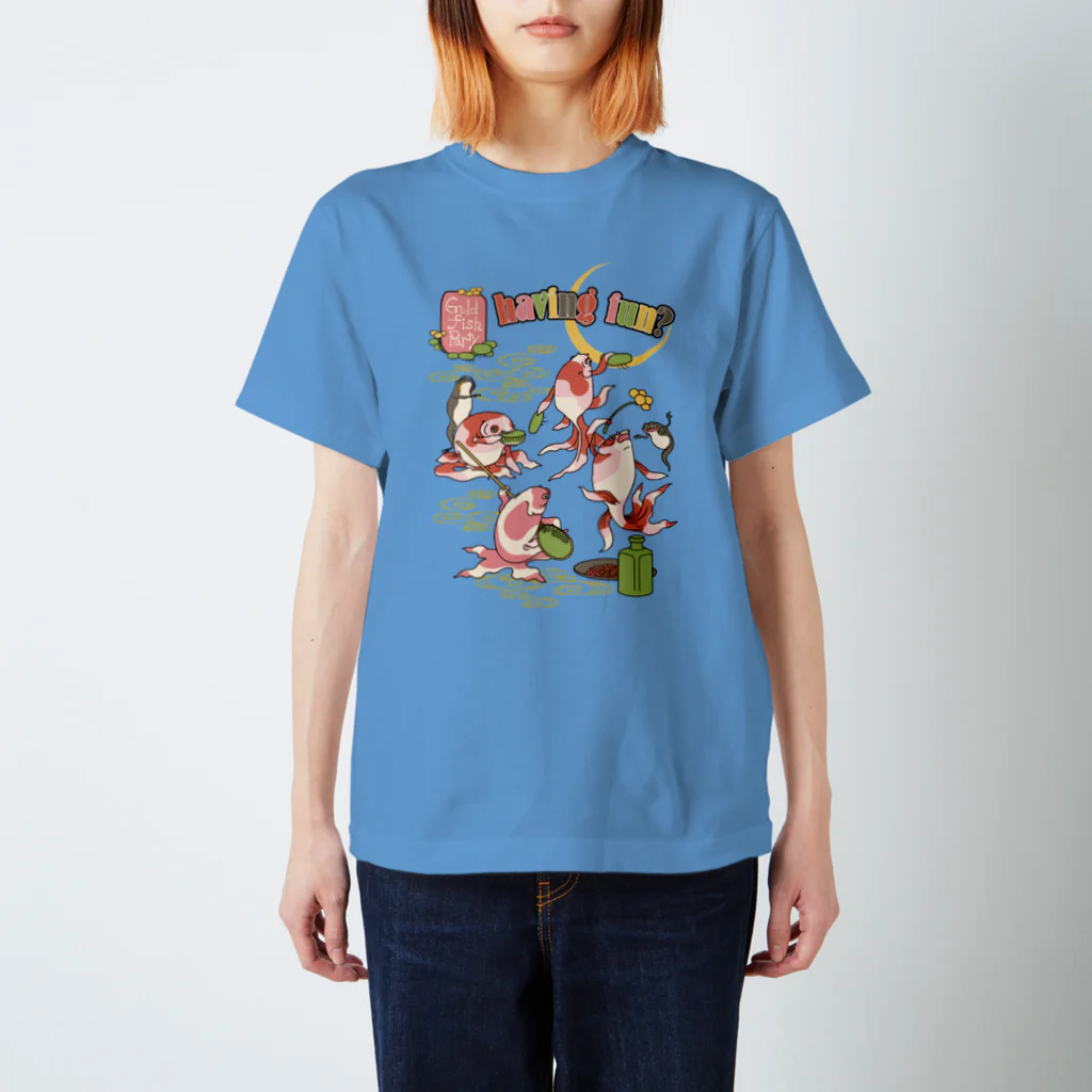 HIGEQLOのg​o​l​d​f​i​s​h​ ​p​a​r​t​y Regular Fit T-Shirt