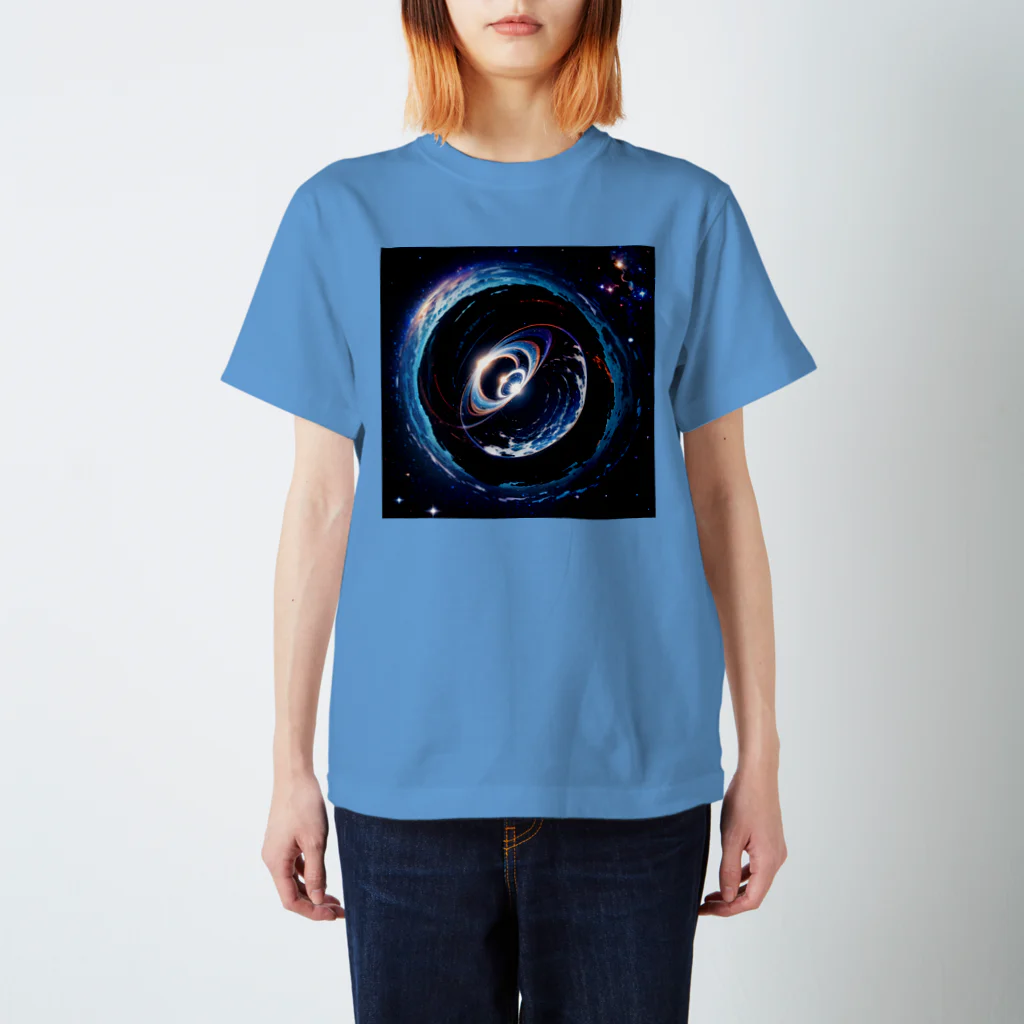 紅藤コミミズクの螺旋宇宙 Regular Fit T-Shirt