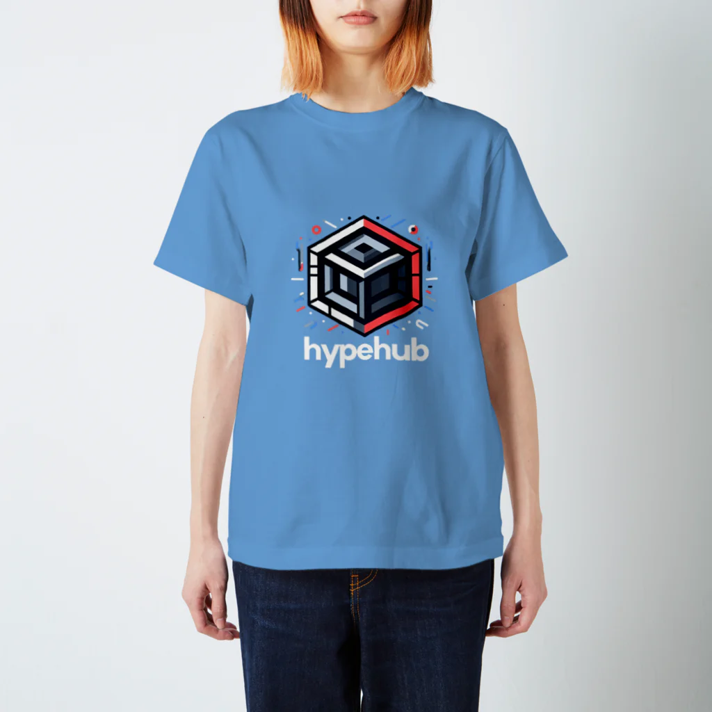 HYPEHUBのHYPEHUBロゴ キューブ Regular Fit T-Shirt