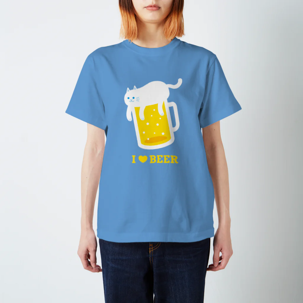 hiropo3のねこ泡ビール Regular Fit T-Shirt