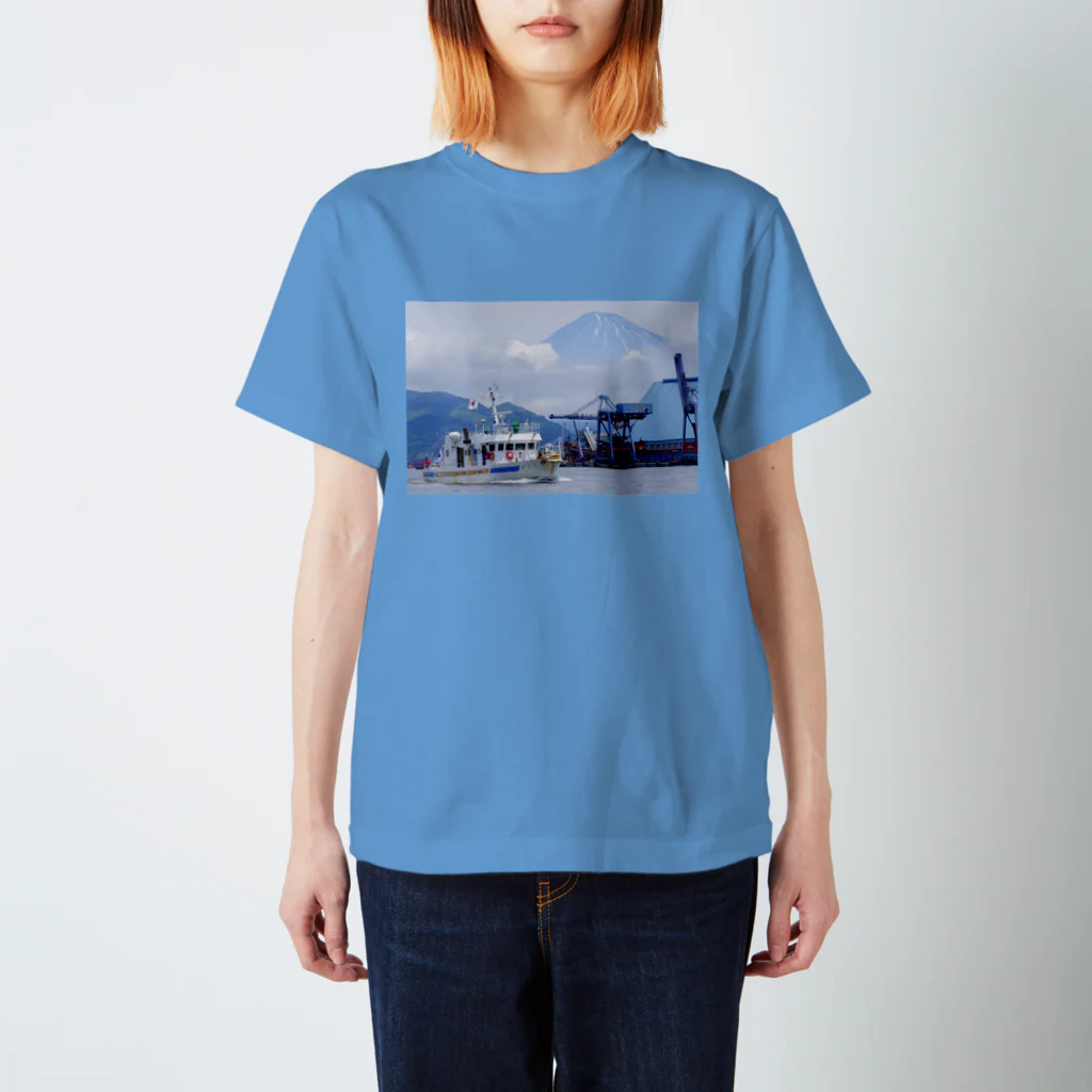 kazahayaのかざはや君と富士山 スタンダードTシャツ