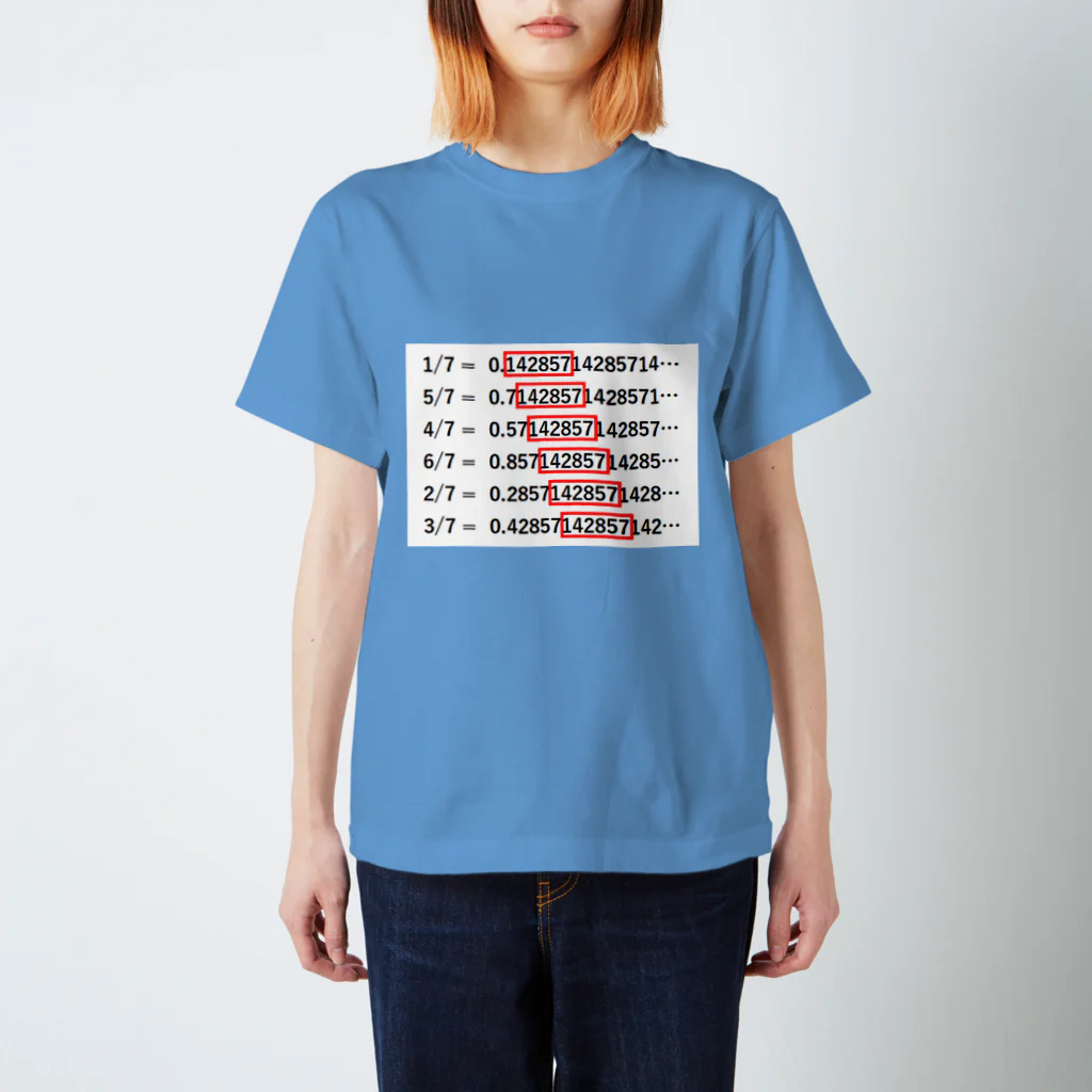 つきタンの1/7 Regular Fit T-Shirt