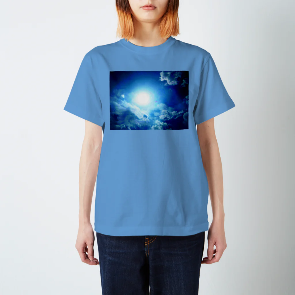 錆猫の館の龍神☆ブルー 티셔츠