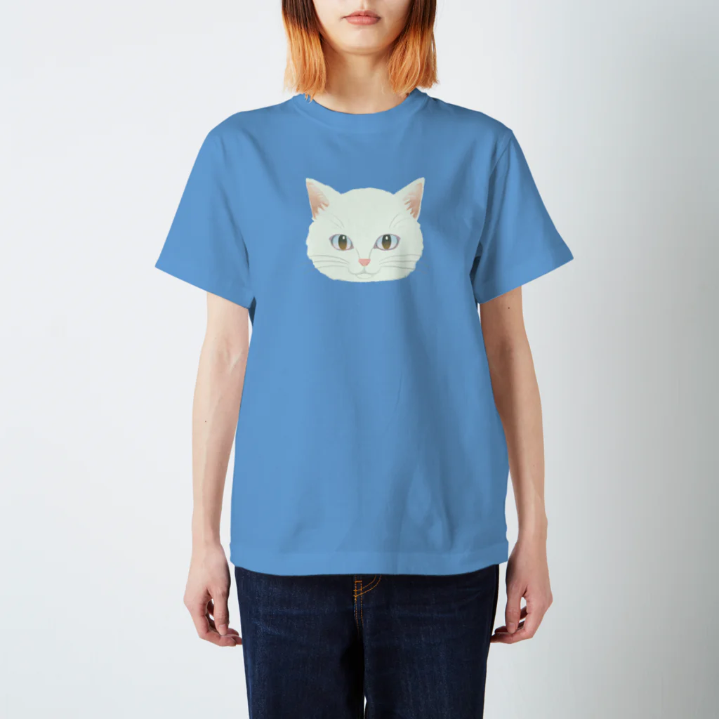 HAPPY MILK MARKETのSHIRONEKO スタンダードTシャツ