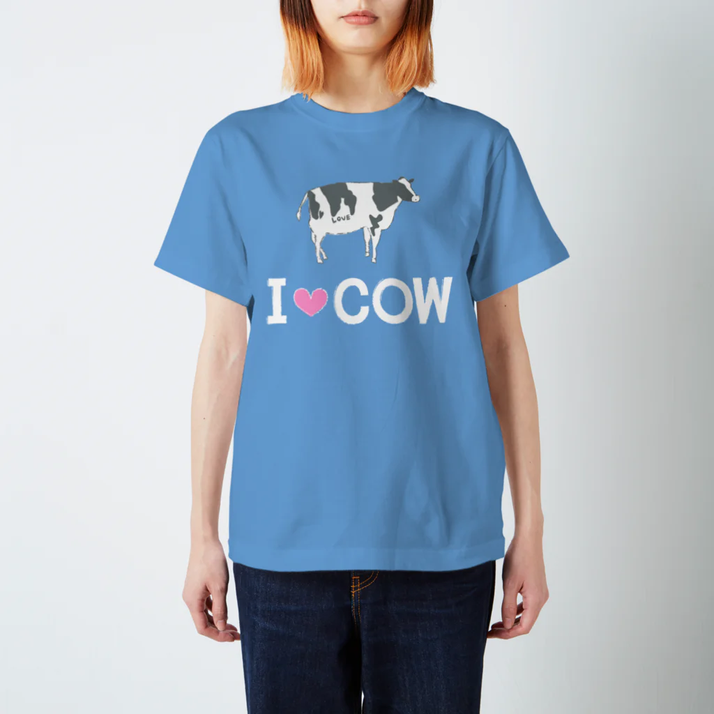 HAPPY MILK MARKETのI LOVE COW スタンダードTシャツ