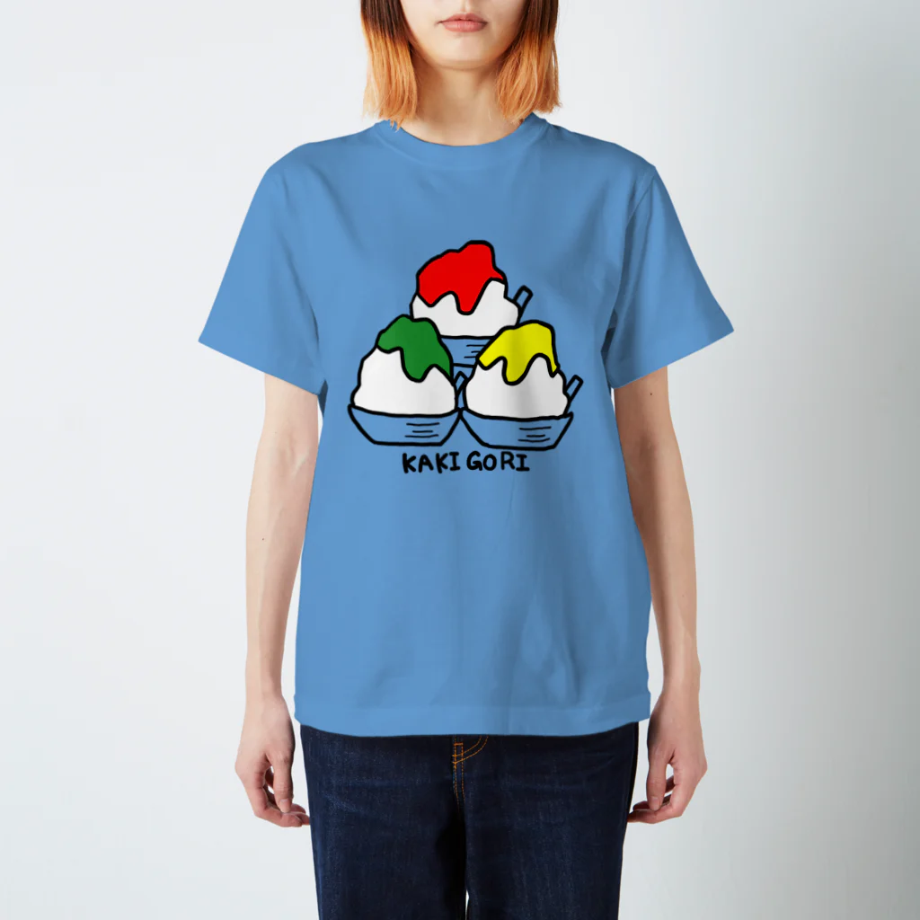 nidone.worksのかき氷食べにいこ スタンダードTシャツ