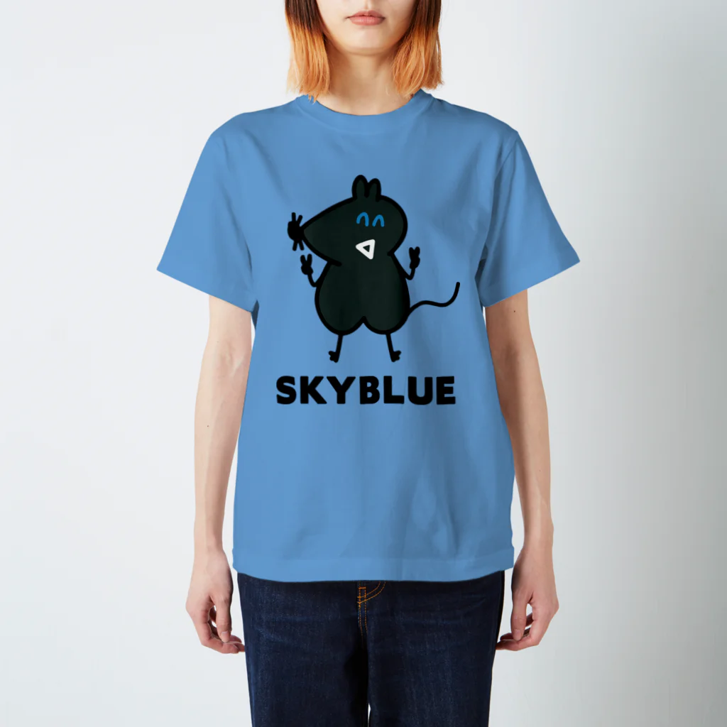 尾中たけしのね子とま太新シリーズ放送記念の（12）SKYBLUE スタンダードTシャツ