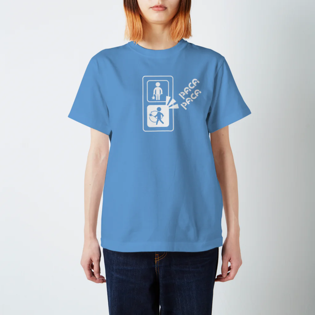 KENICHIROUのパカパカ（白インク） Regular Fit T-Shirt