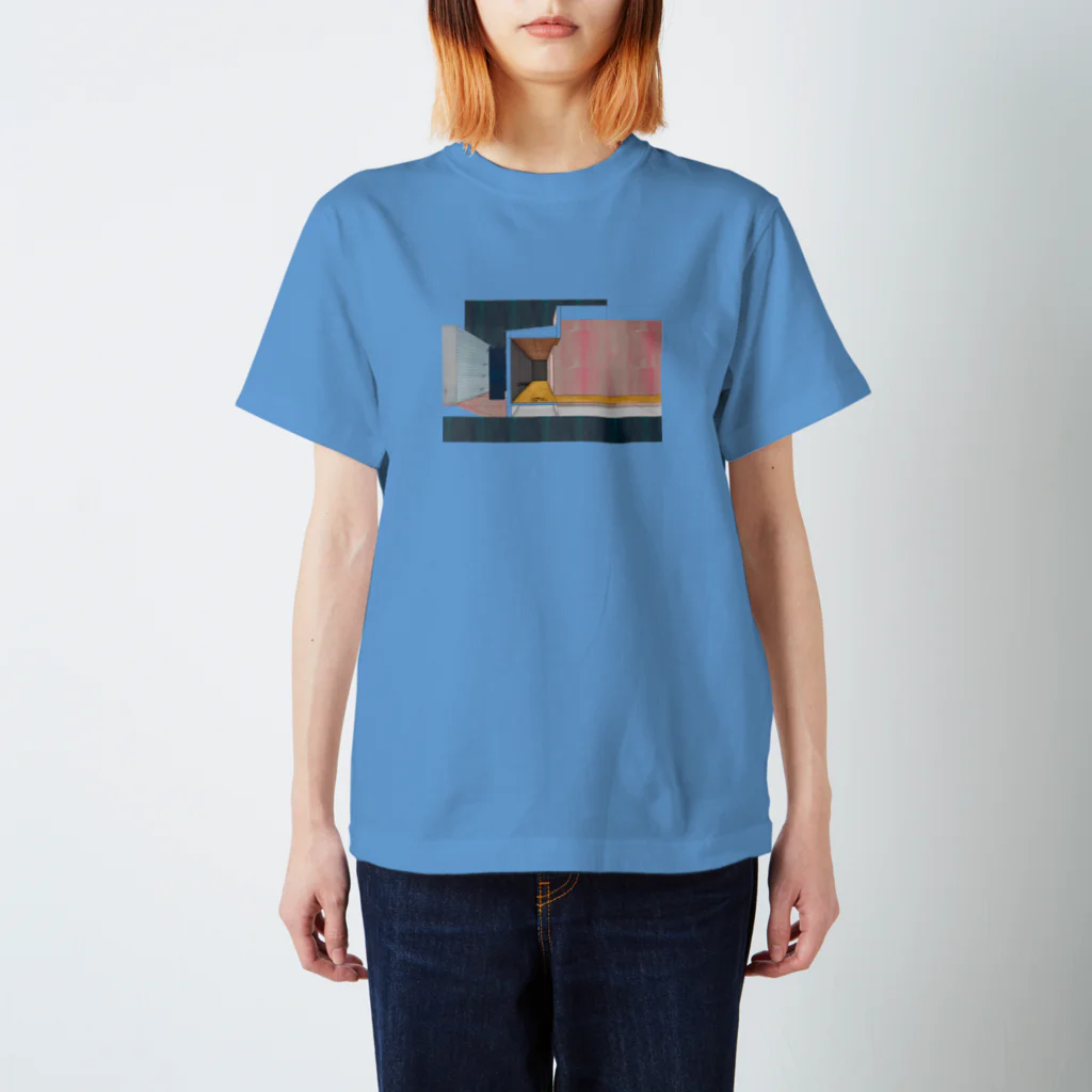 ARCHI TSHIRTの断面パース スタンダードTシャツ