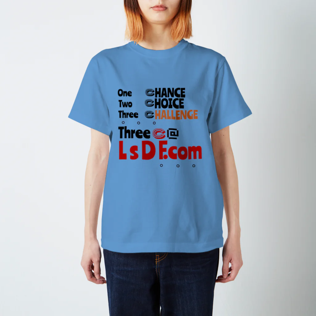 LsDF   -Lifestyle Design Factory-のチャリティー【LsDF  three C's】 スタンダードTシャツ