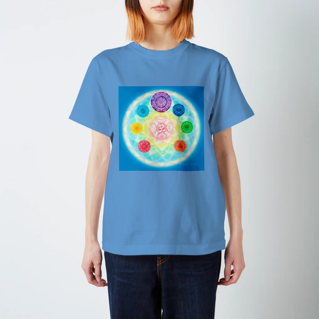 Mandala Mariのチャクラマンダラ スタンダードTシャツ