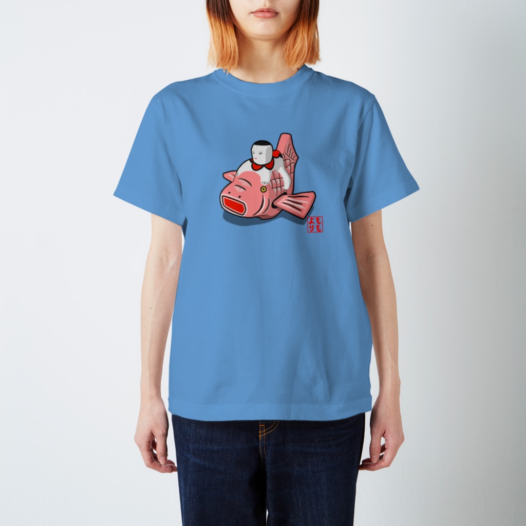 ももよりの鯉乗り童子 Regular Fit T-Shirt