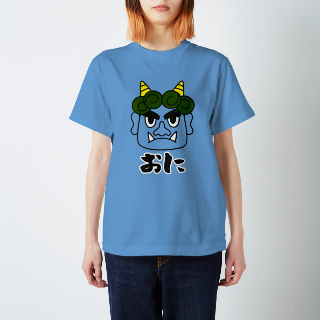 ももよりのいろいろ鬼 緑髪 スタンダードTシャツ