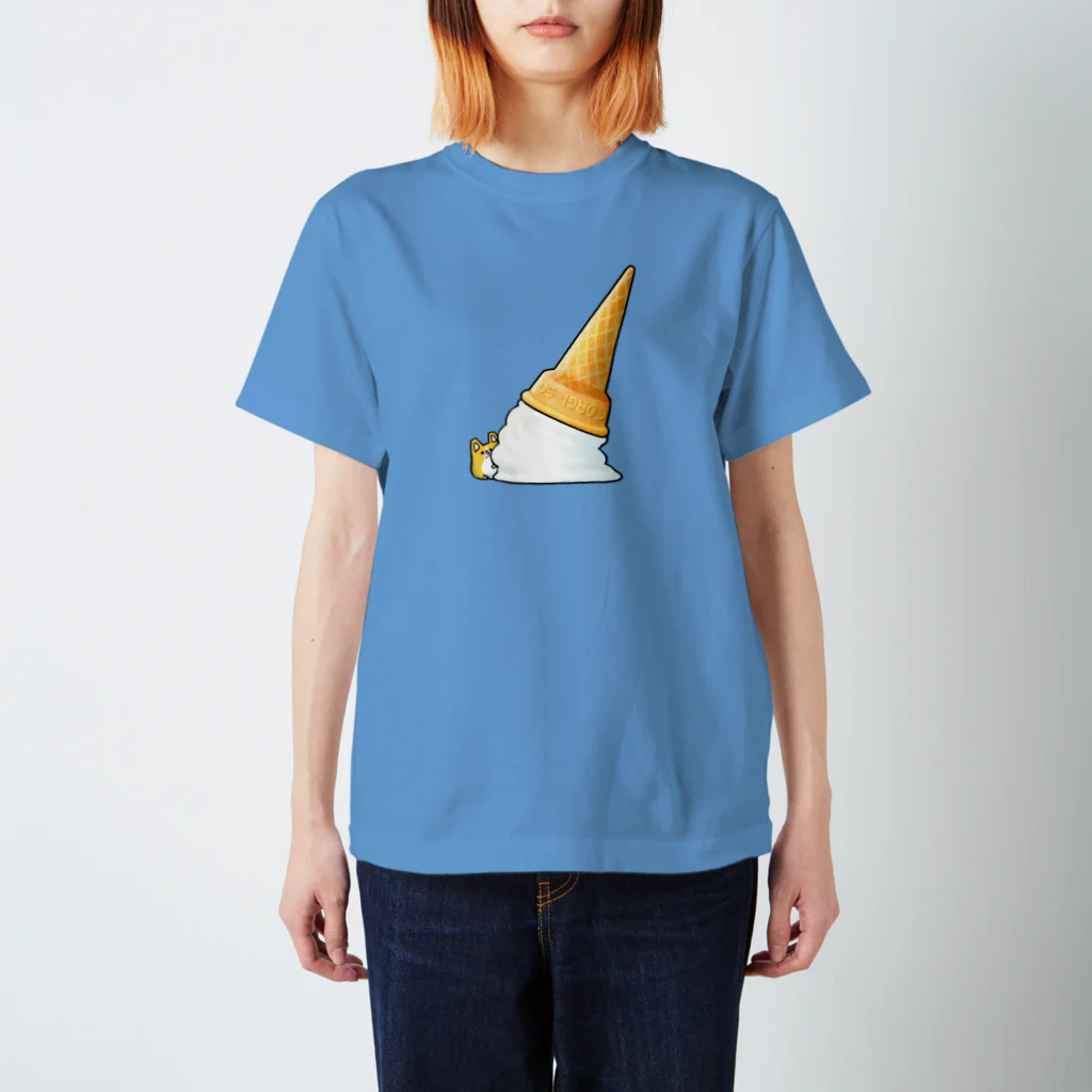 Tsujimotoのソフトクリームとコギャ スタンダードTシャツ