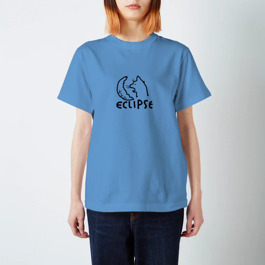 無真獣73号の月を食らう猫 Regular Fit T-Shirt