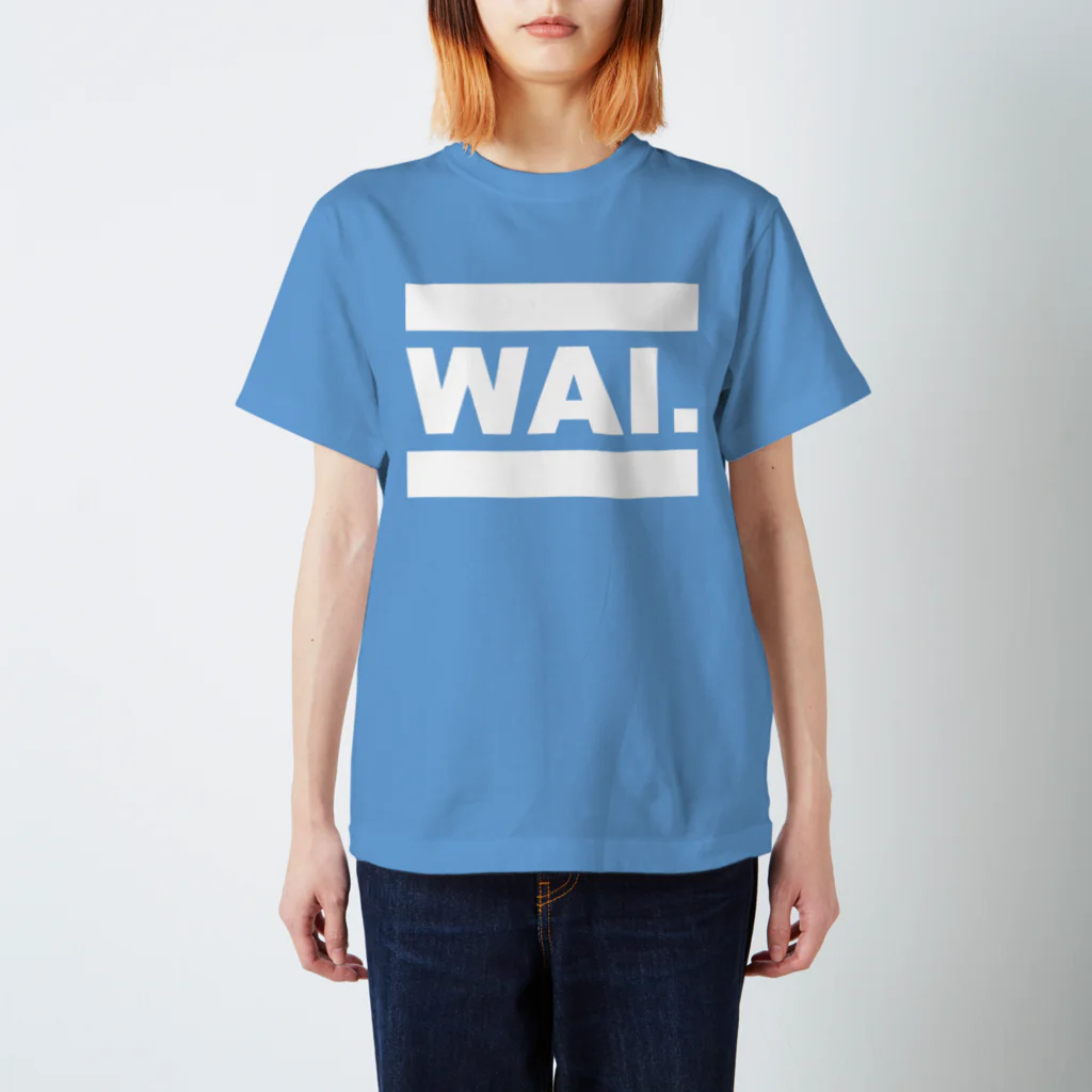 立花けんのグッズ屋さんのWAIT(全16色) Regular Fit T-Shirt