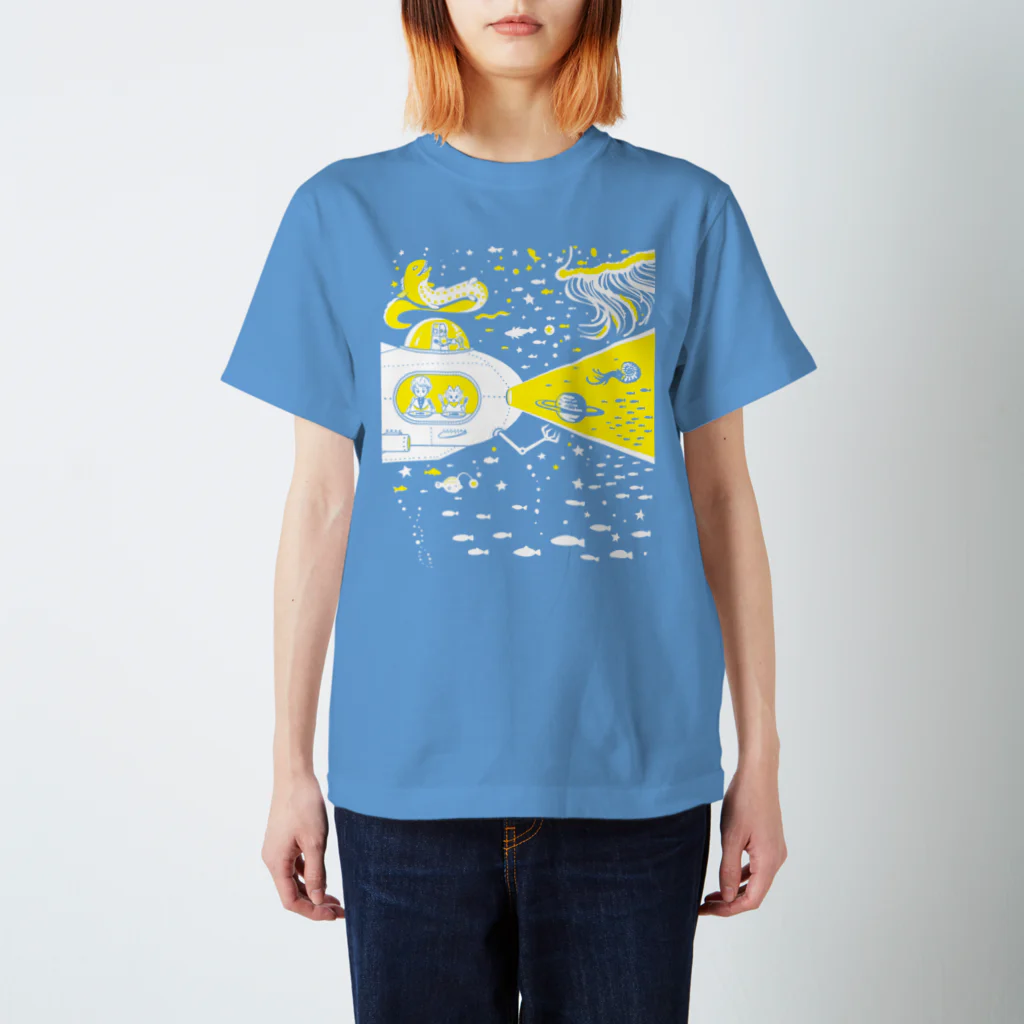 金星灯百貨店の宇宙潜水艇 Lagopus muta スタンダードTシャツ