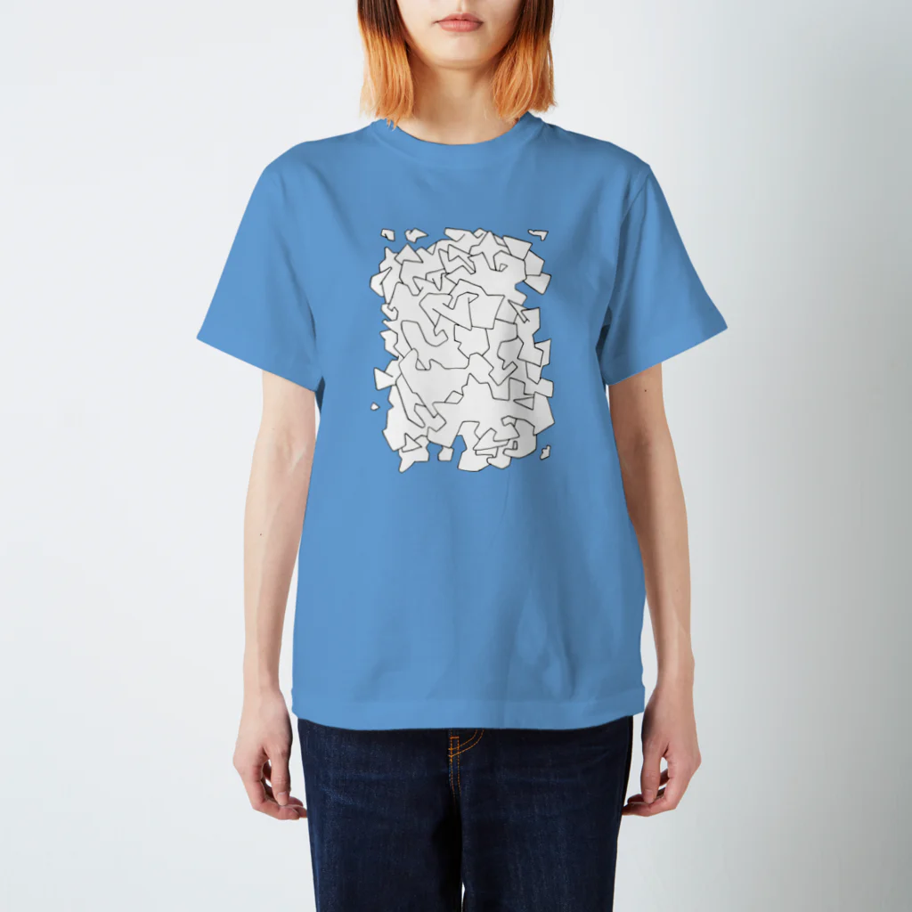 shimmy_sのcloud block Regular Fit T-Shirt