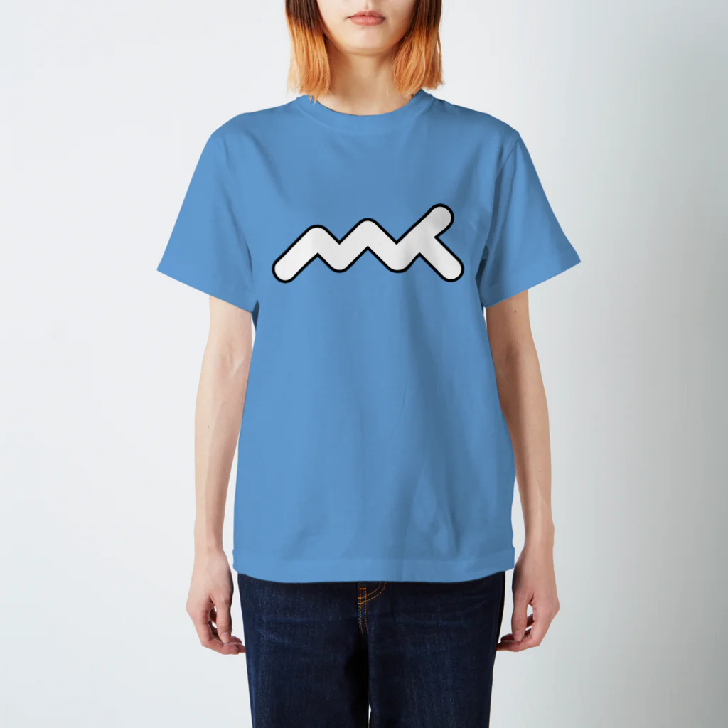 Metaani Fan Fiction Goods StoreのMetaani_Logo Regular Fit T-Shirt