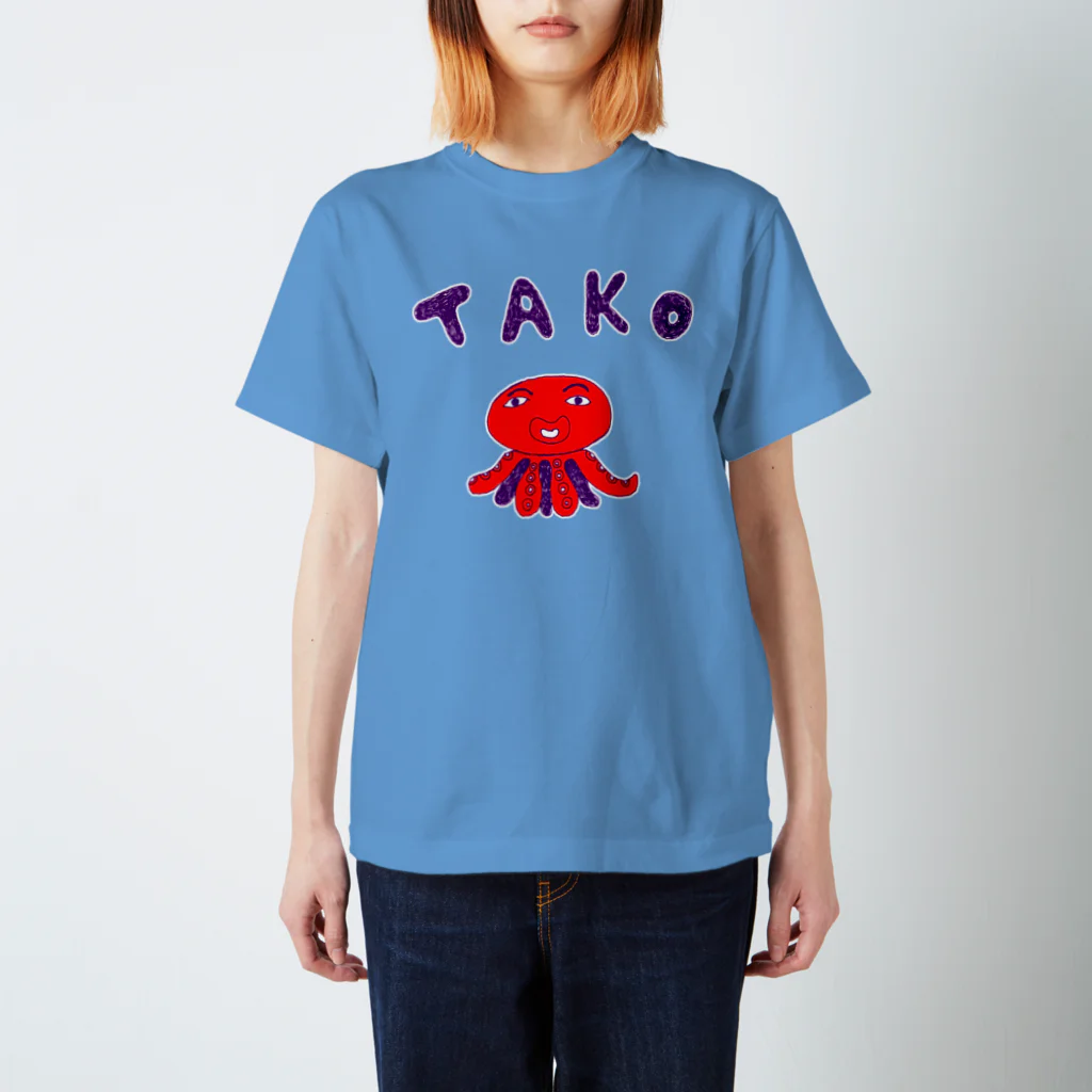 NIKORASU GOのタコ スタンダードTシャツ