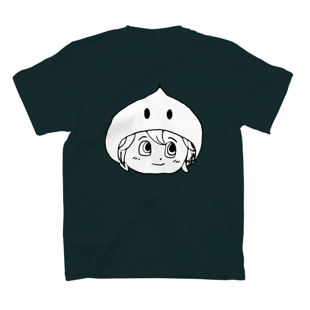 さとスタジオのサトちゃんTシャツ（両面） スタンダードTシャツの裏面