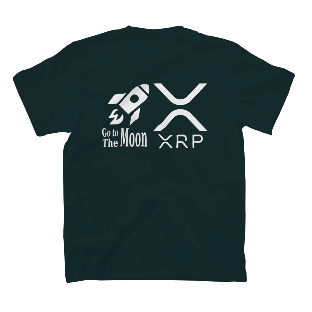 Pana@XRPのXRP Tシャツ4 スタンダードTシャツの裏面