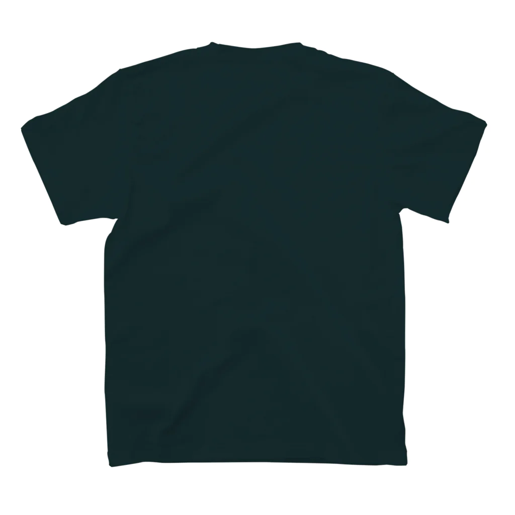 ALLCOLORーALLSHAPEの#オルカラオルシェGREENCUBE スタンダードTシャツの裏面