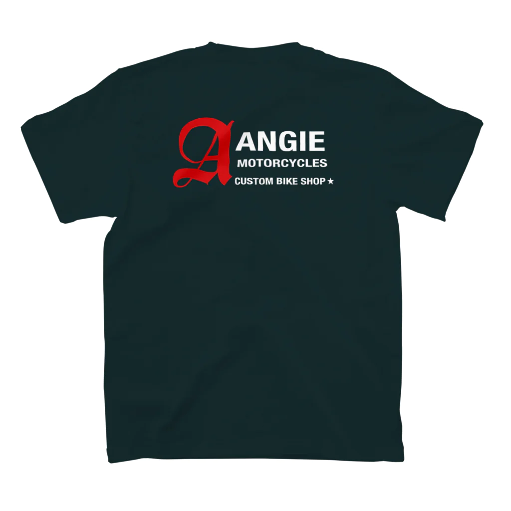 Primary_Magazine_ShopのAngie Motorcycles Regular Fit T-Shirtの裏面