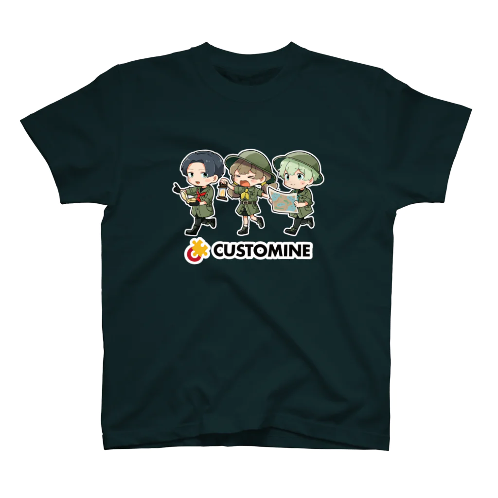 gusukuのおし恋探検シリーズ スタンダードTシャツ