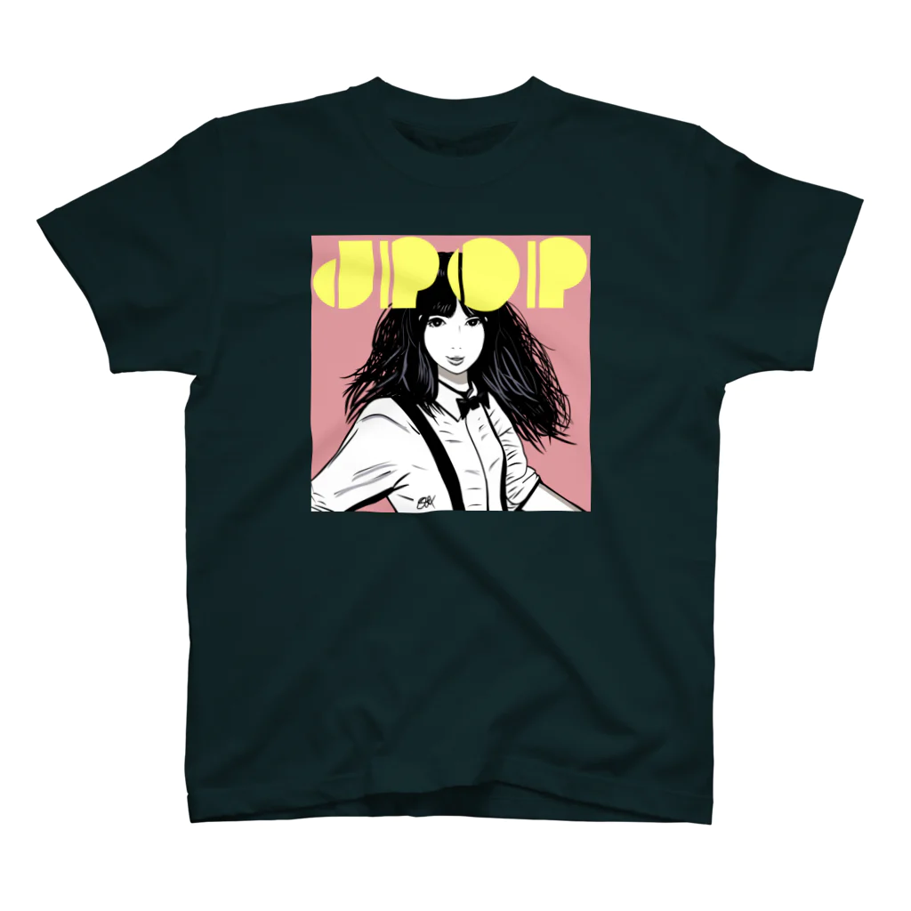 Posagodardy  ポサゴダルディのJPOP GIRL MONO スタンダードTシャツ