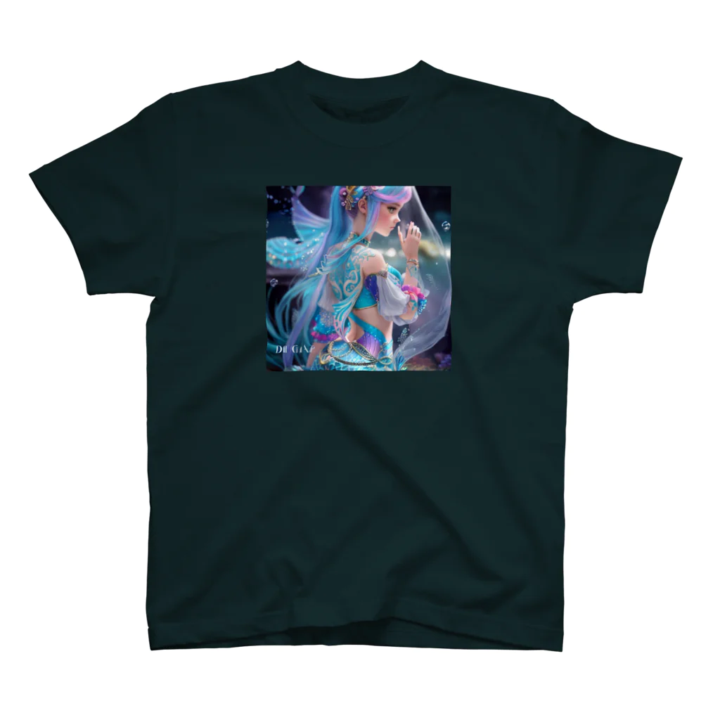 💖宇宙整体♪🌈♪こころからだチャンネル♪💖のmermaid LARA スタンダードTシャツ