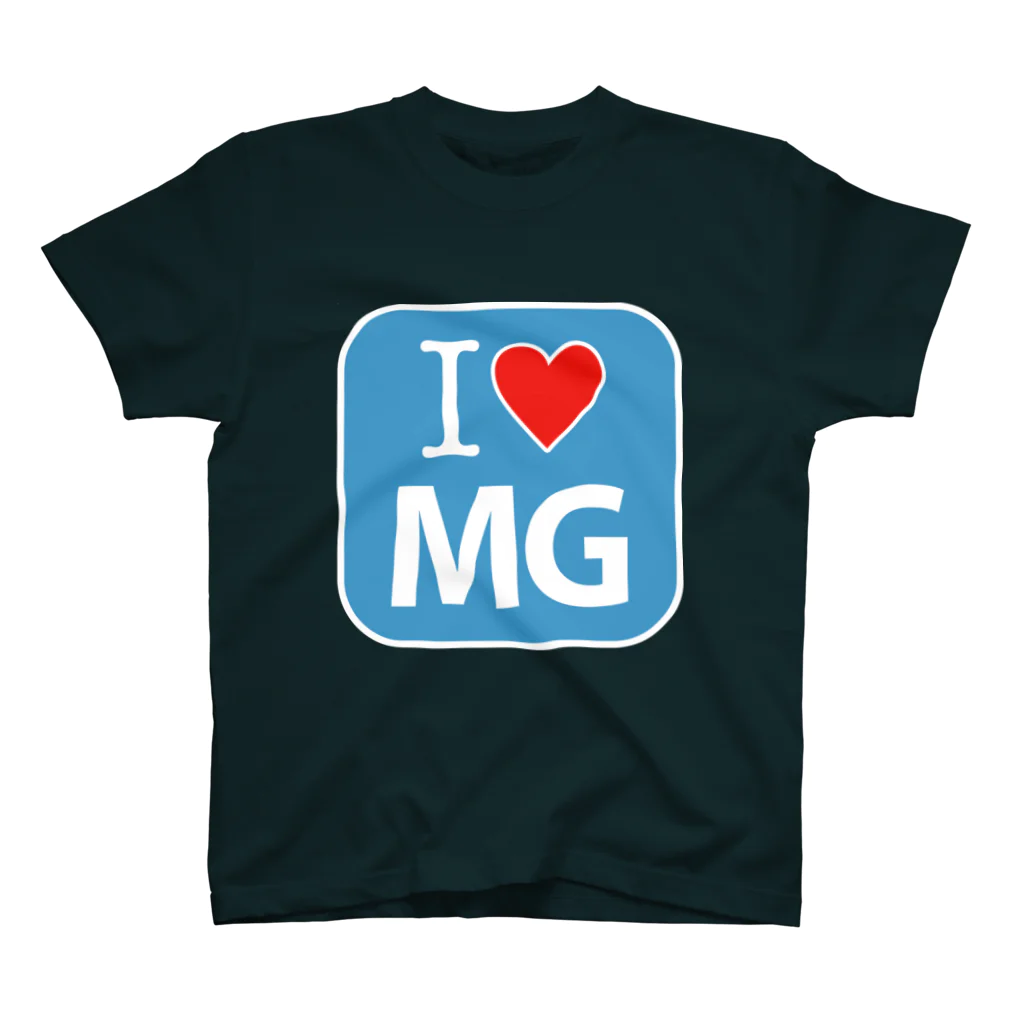 急行天北の鉄道 I♡MG Tシャツ スタンダードTシャツ