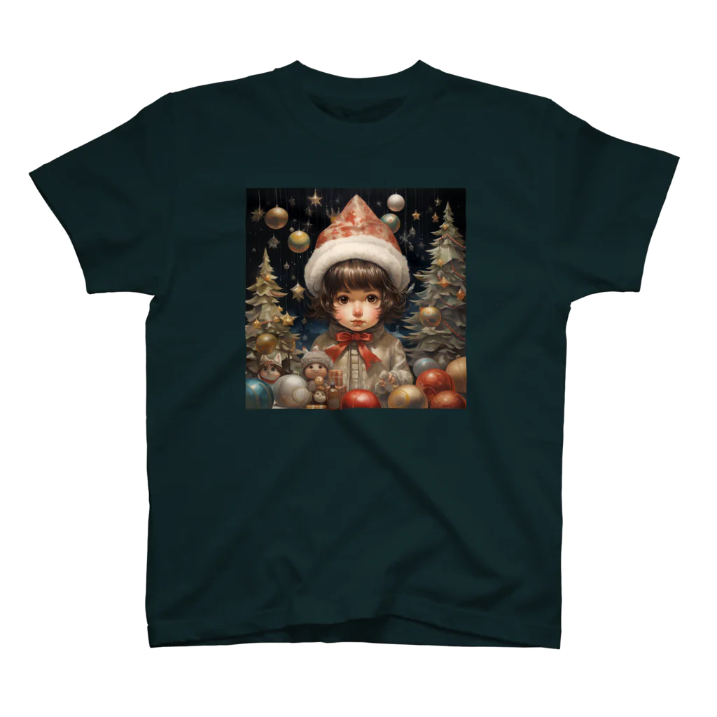 kobura05の星降る夜のクリスマスイノセンス Regular Fit T-Shirt
