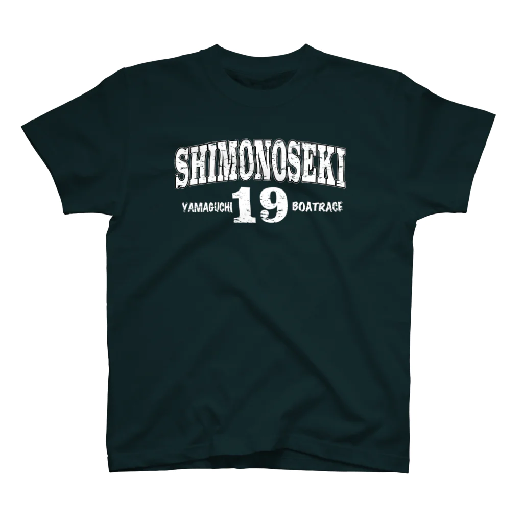 SiXSTORY【ボートレース.競艇グッズ】のSHIMONOSEKIネームグッズ（競艇.ボートレース） Regular Fit T-Shirt