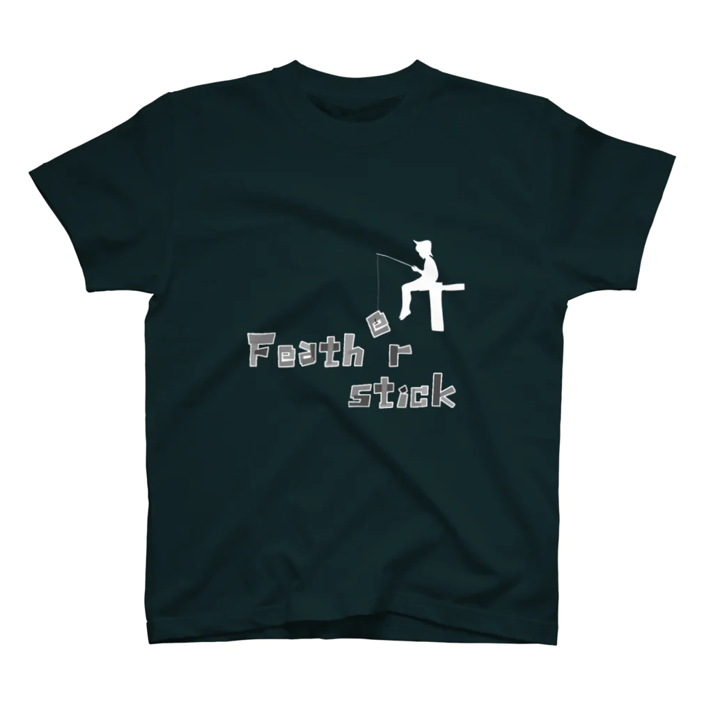 Feather stick-フェザースティック-のFeather stick -fishing- Regular Fit T-Shirt