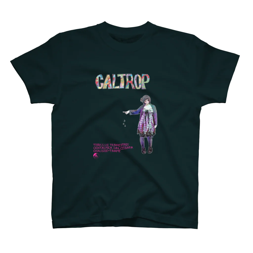 へちま@絵のやつのCALTROPのロゴと高橋さん Regular Fit T-Shirt