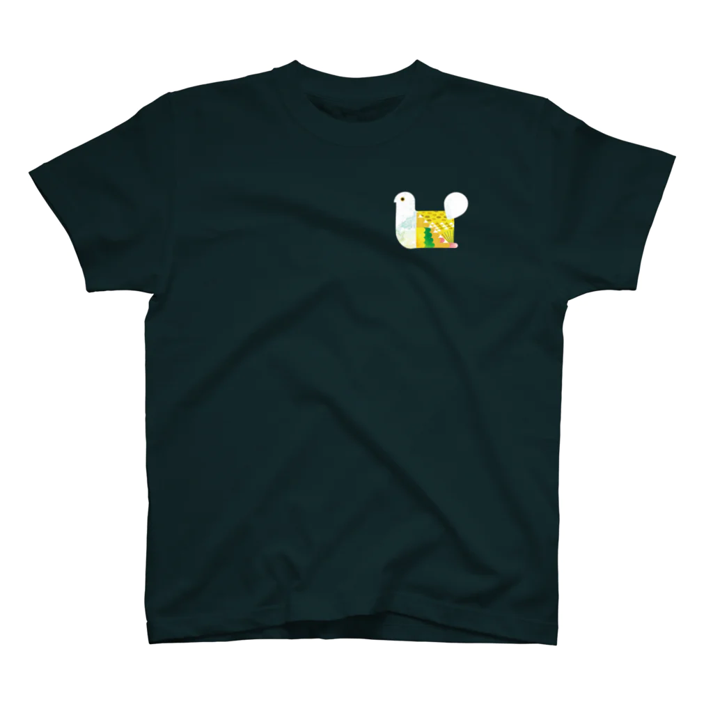 カツキ ミオのパタパタ 鳥 一匹バージョン Regular Fit T-Shirt