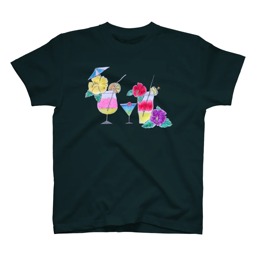 naminosukeのトロピカルドリンク Regular Fit T-Shirt