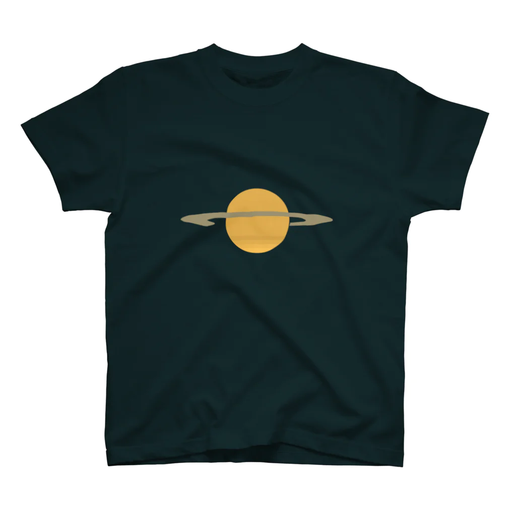 Suieiの土星（Saturn） Regular Fit T-Shirt