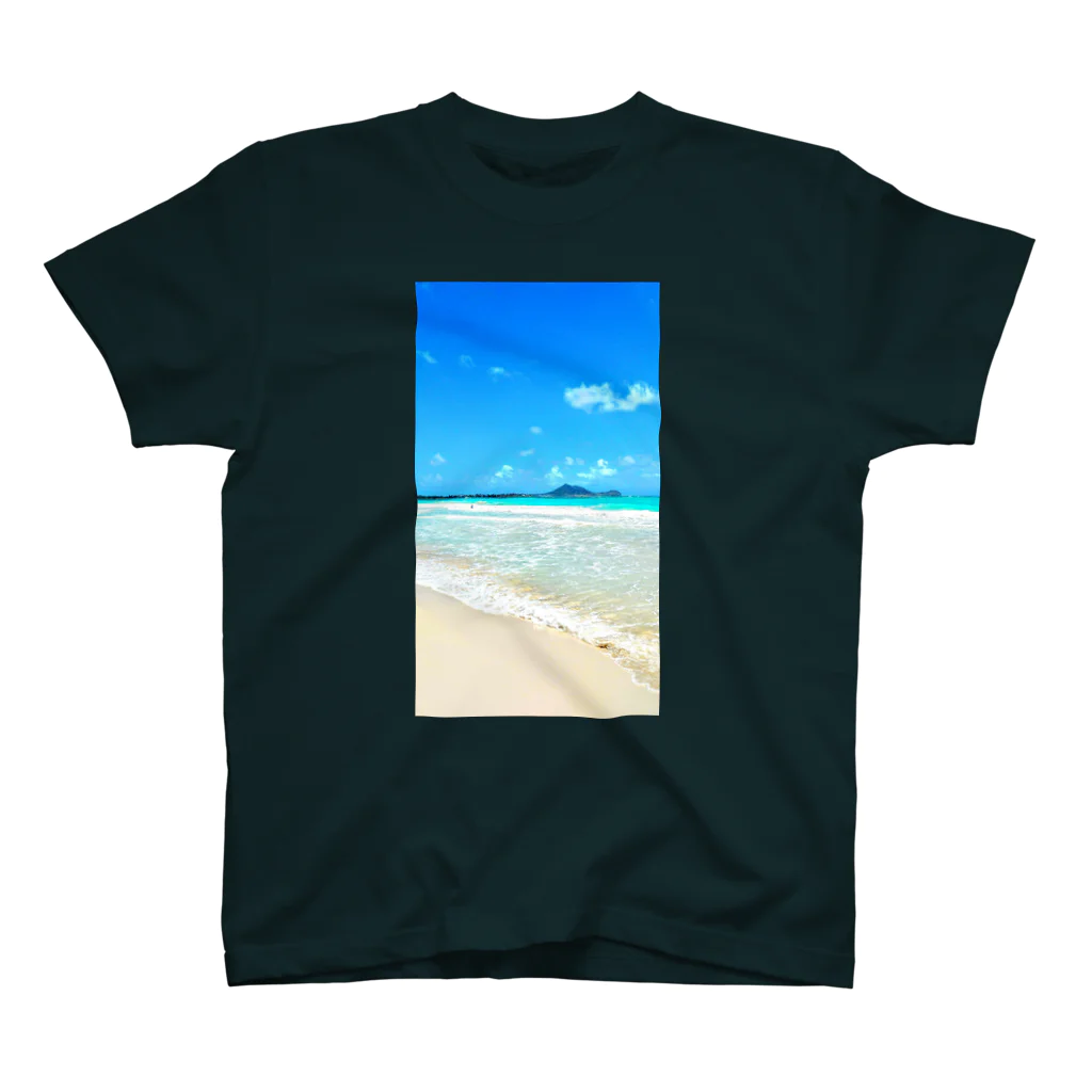 Hawaii Picturesの天国のビーチ🏖 Regular Fit T-Shirt